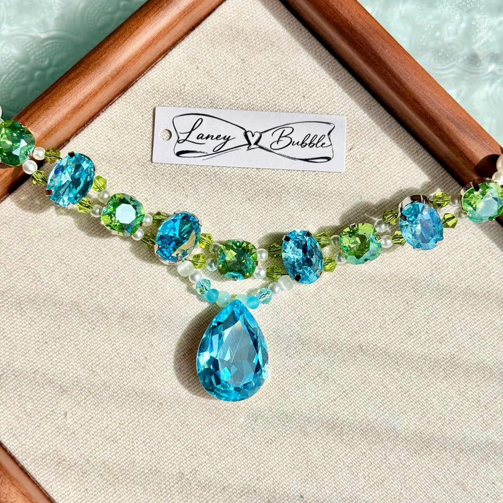 Water Lily Lagoon Necklace