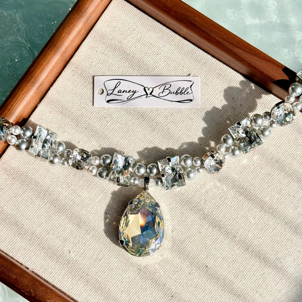 Morning Dew Crystal Necklace