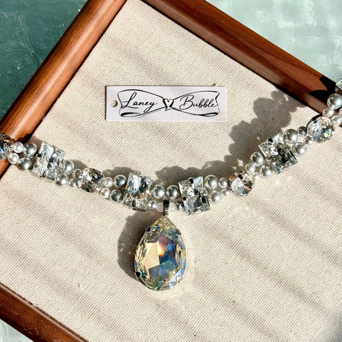 Morning Dew Crystal Necklace