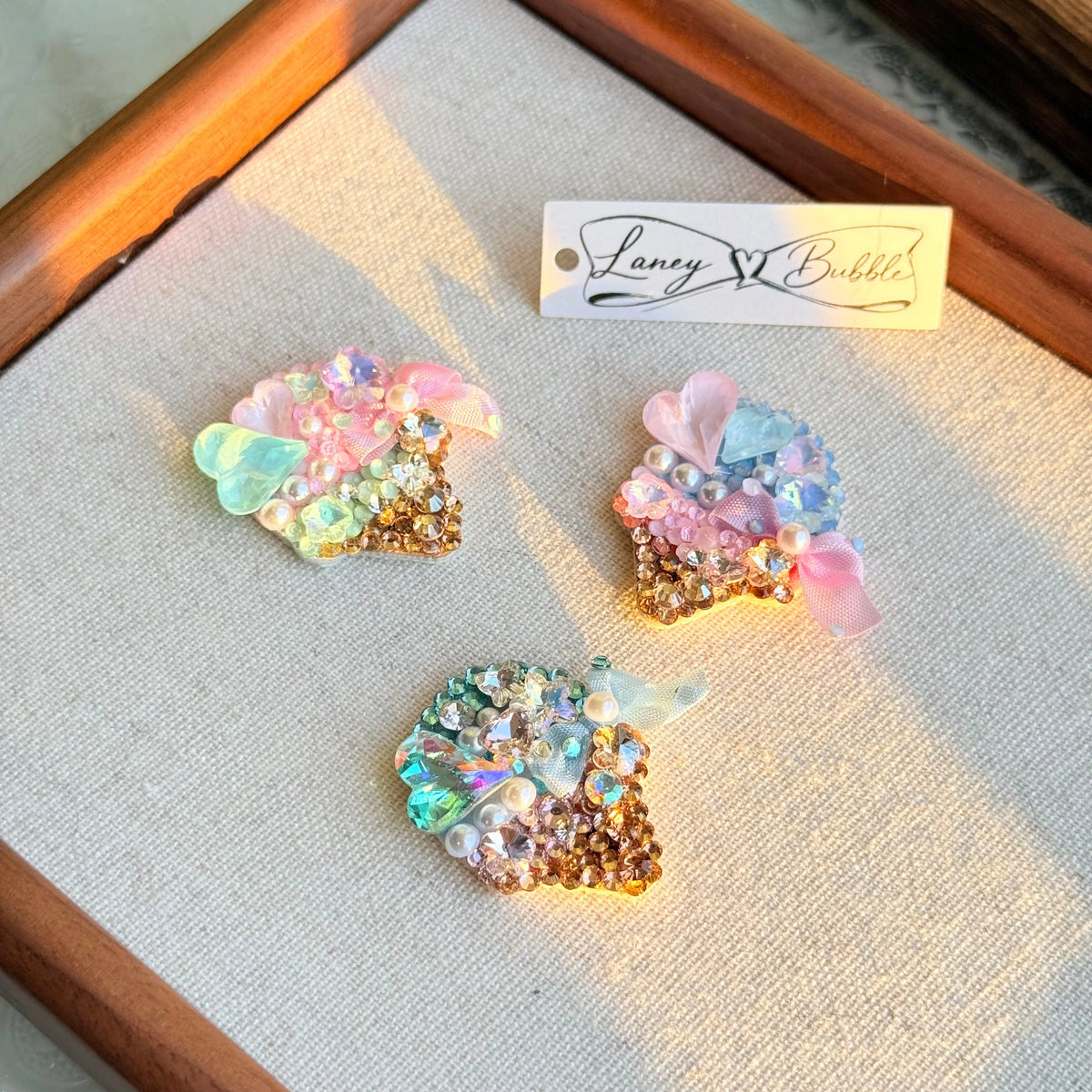 Mini Petite Ice Cream Cone Clip
