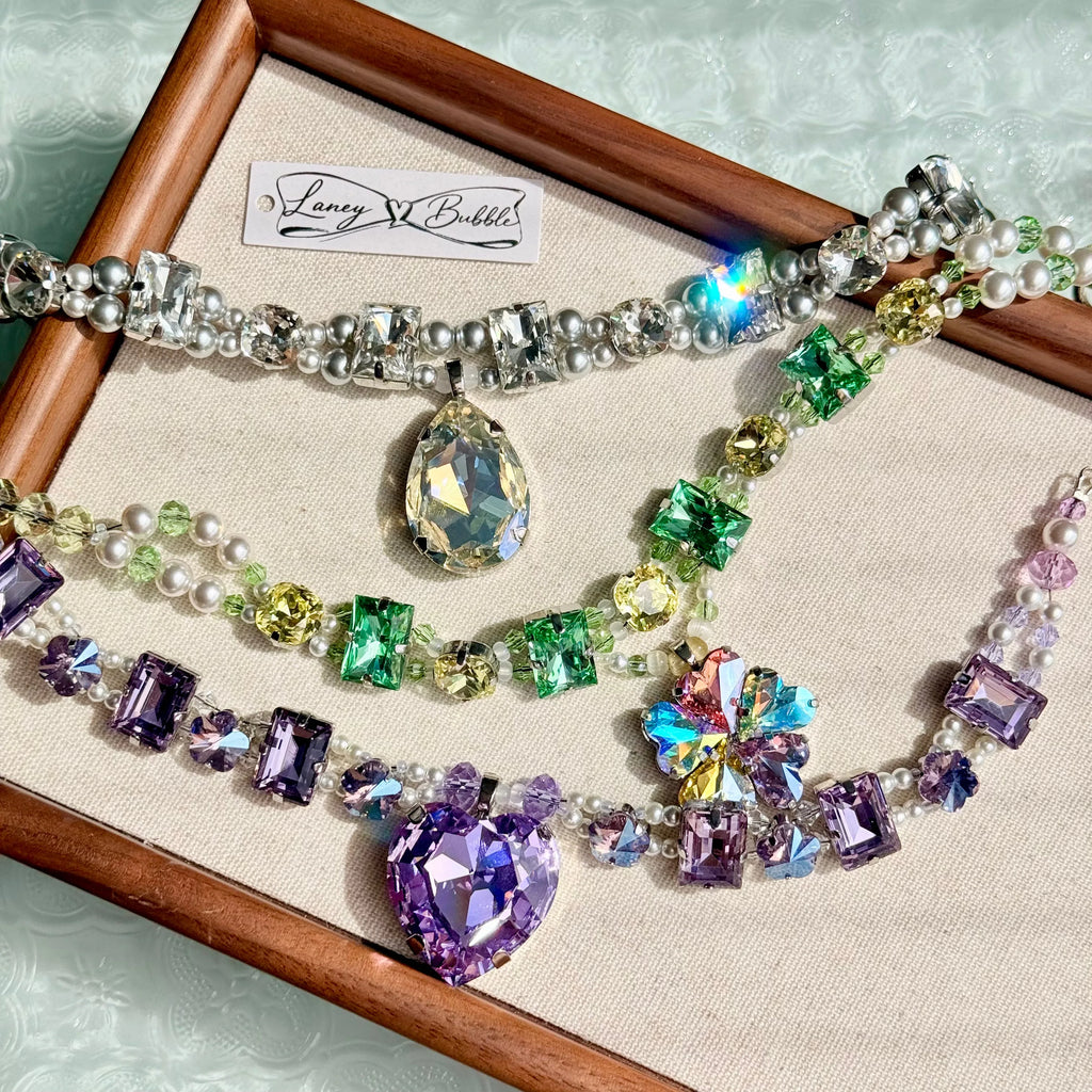Morning Dew Crystal Necklace