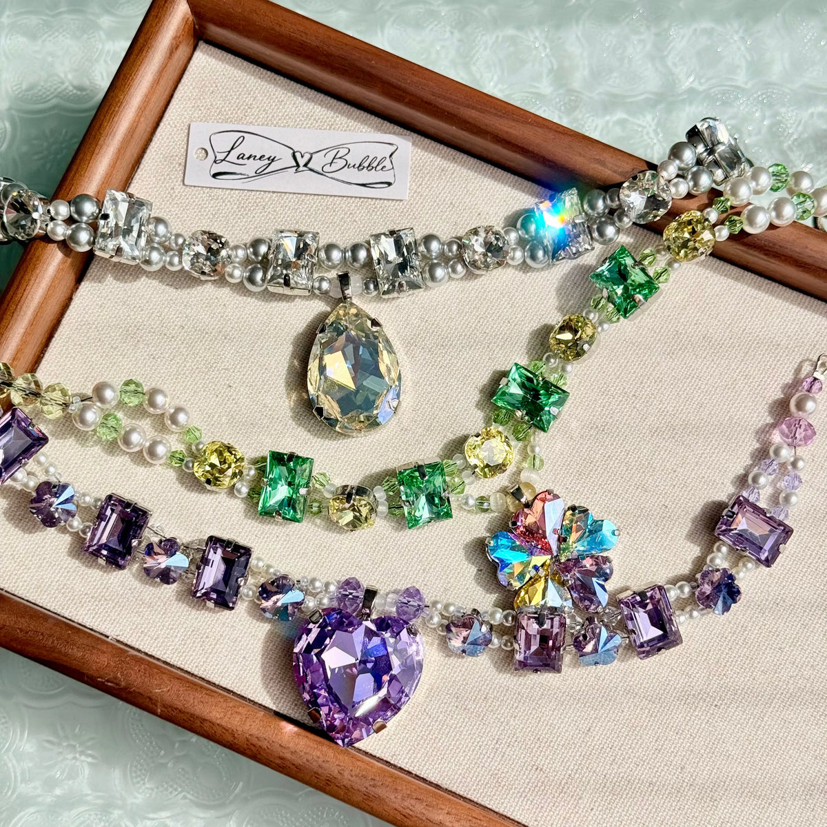 Morning Dew Crystal Necklace