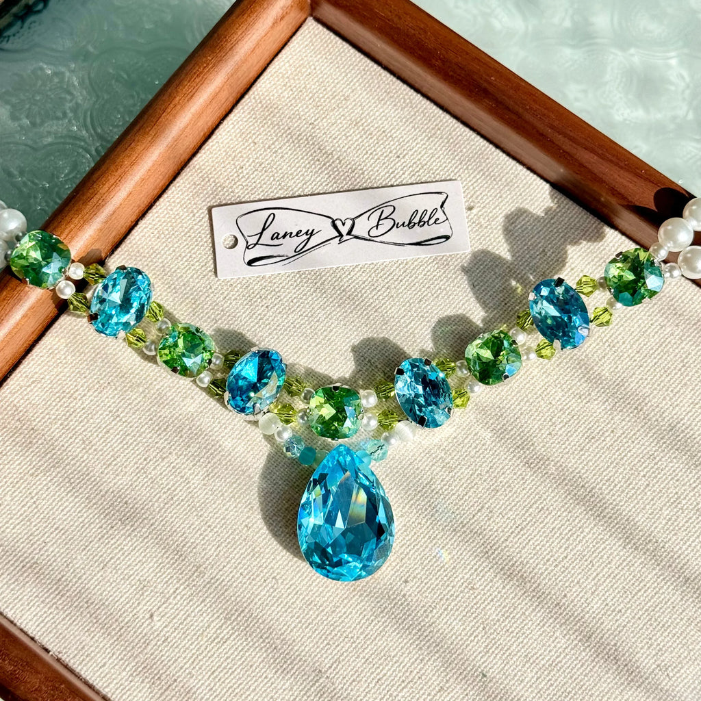 Water Lily Lagoon Necklace