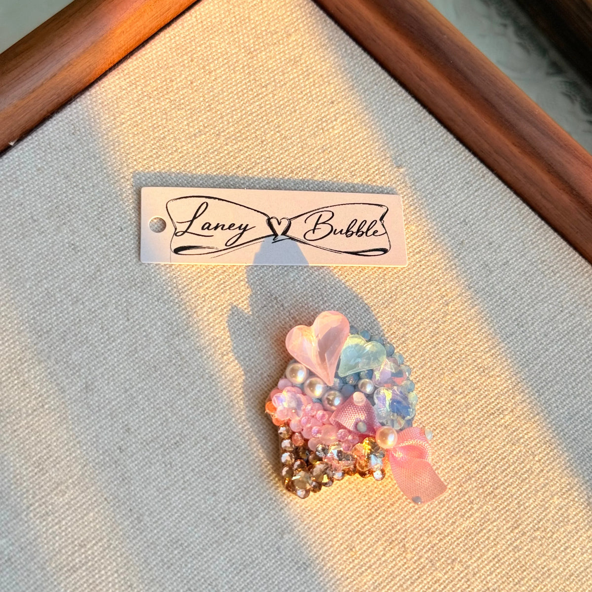 Mini Petite Ice Cream Cone Clip