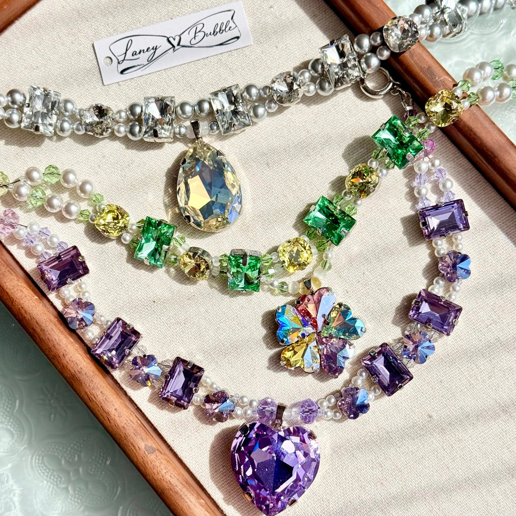 Morning Dew Crystal Necklace