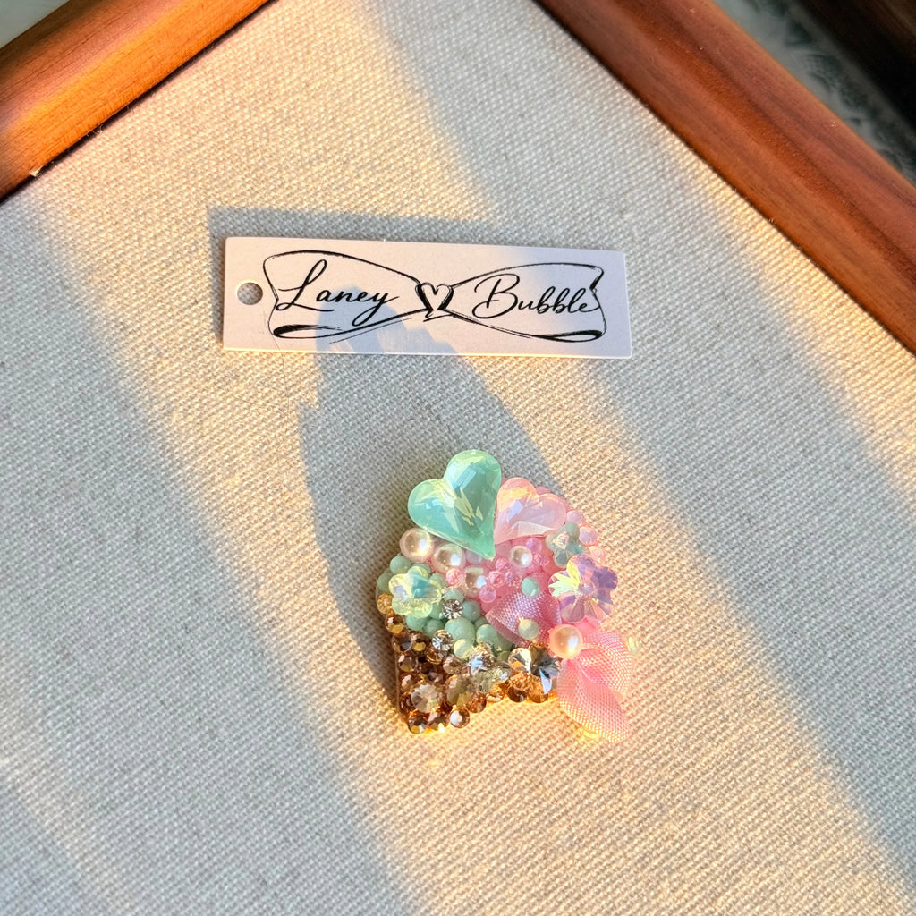 Mini Petite Ice Cream Cone Clip