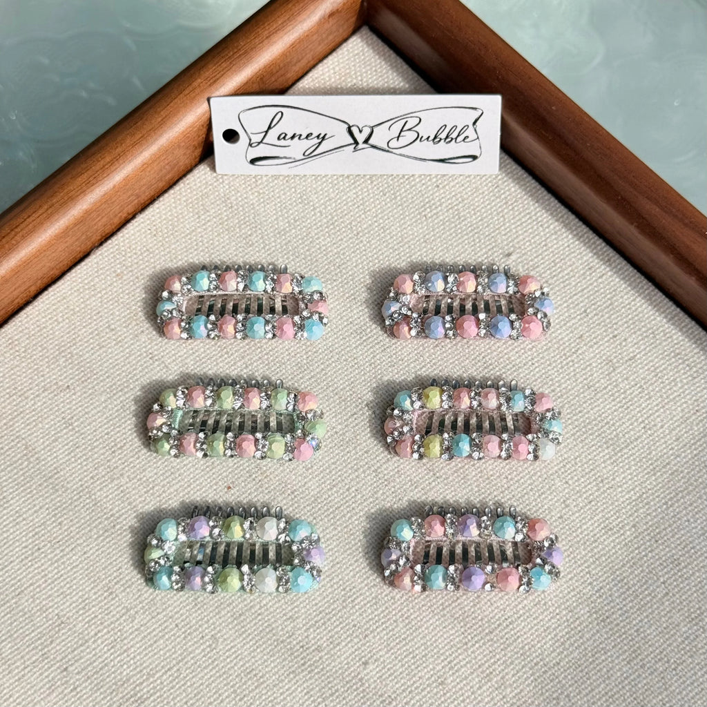Pastel Candy Grooming Snap Clip
