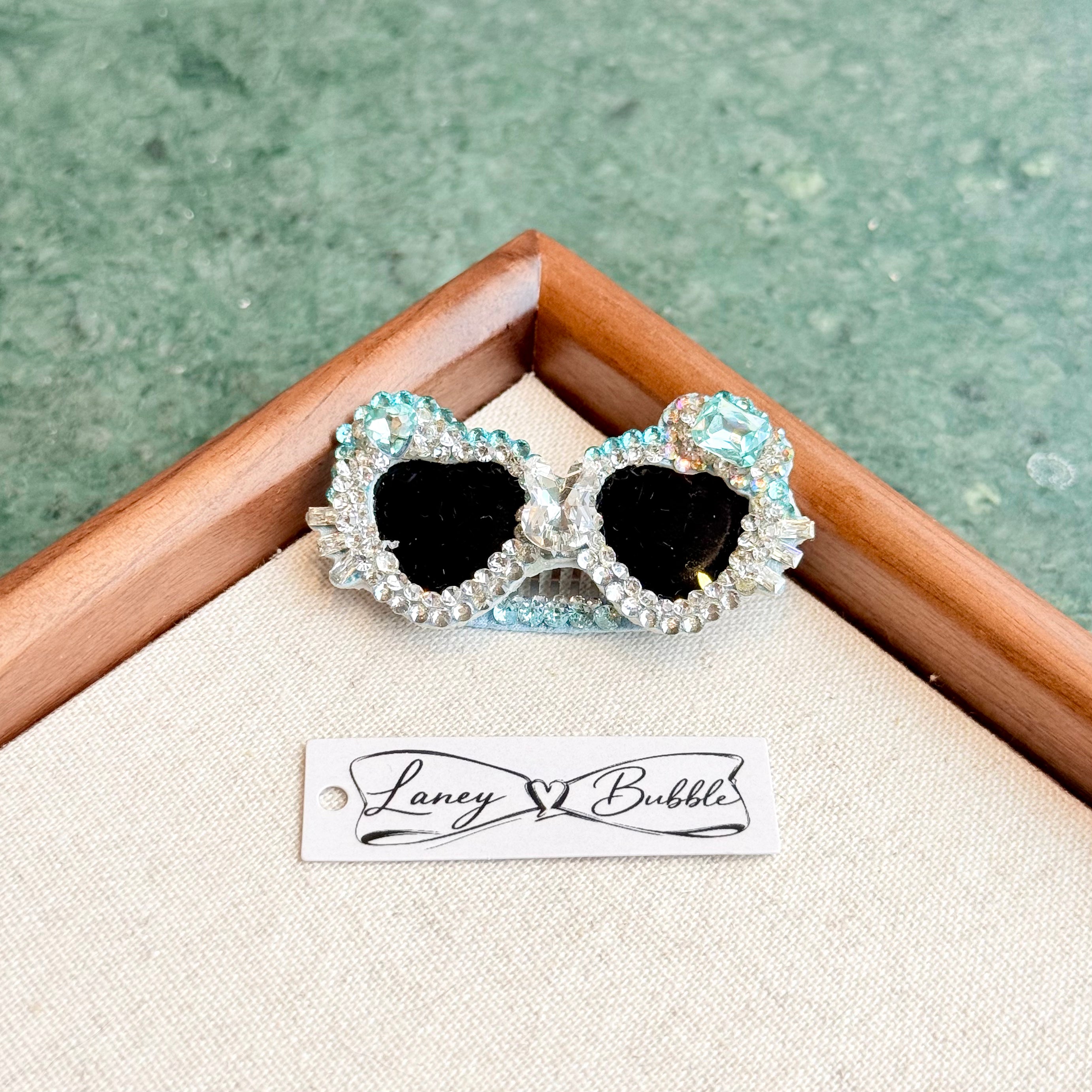 Crystal Rhinestone Sunglasses Clip