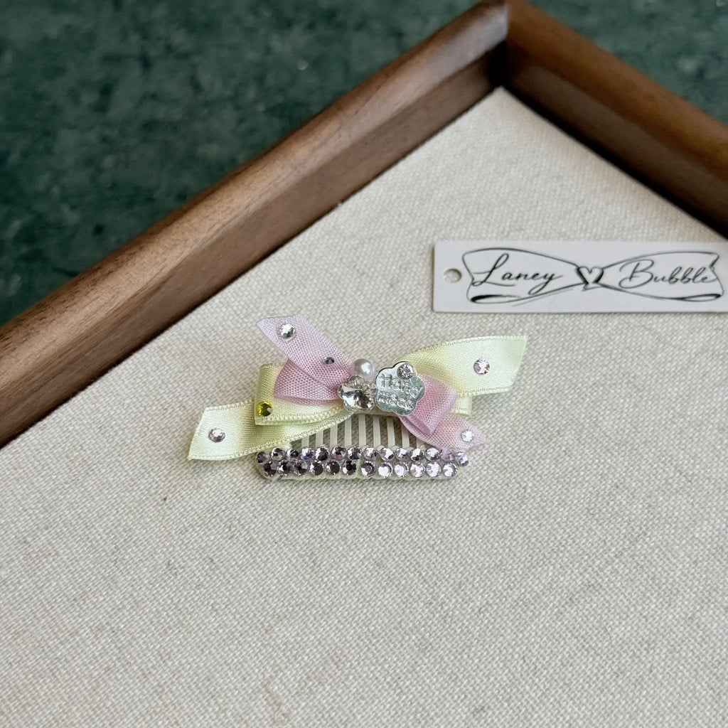 Sorbet Bow Snap Clip image 2