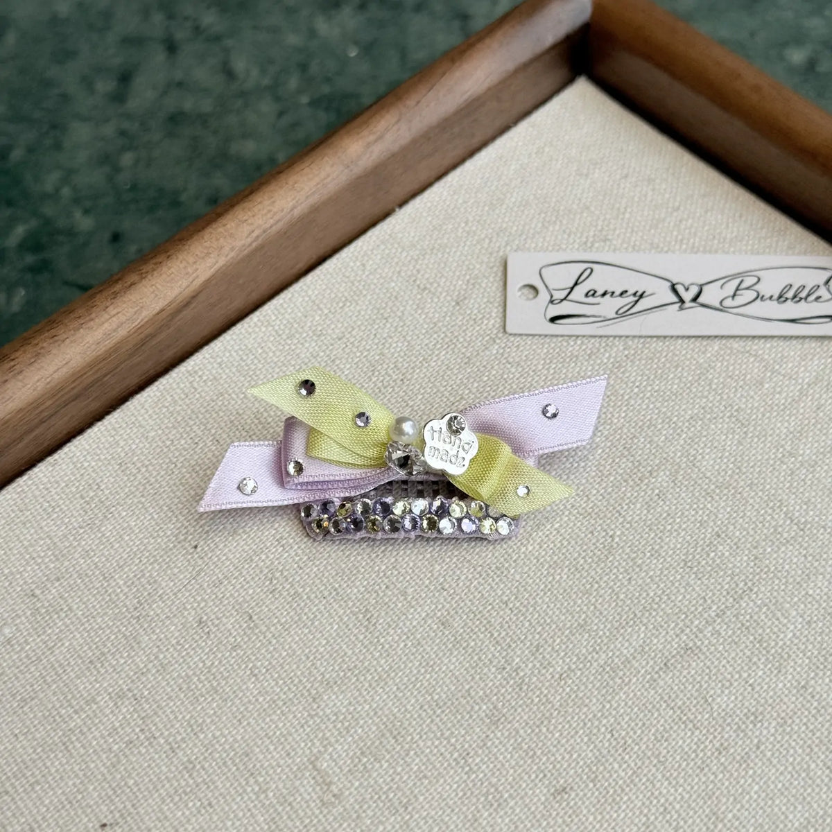 Sorbet Bow Snap Clip image 3