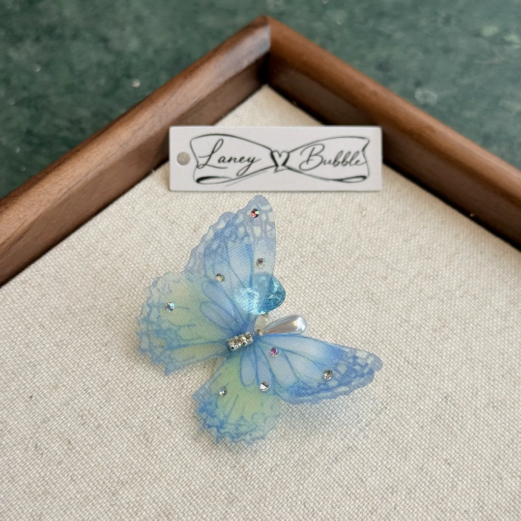 Mini butterfly ball clips image 3