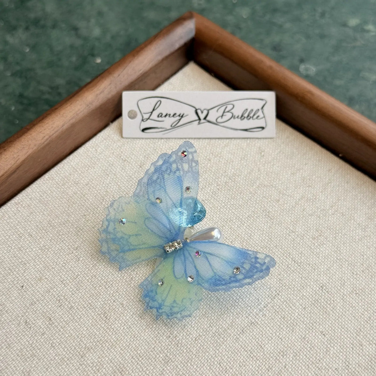 Mini butterfly ball clips image 3