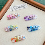 Rainbow Bow Grooming Clip