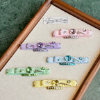 Sparkling Ribbon Bar Clip