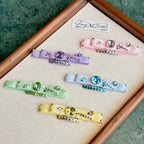 Sparkling Ribbon Bar Clip