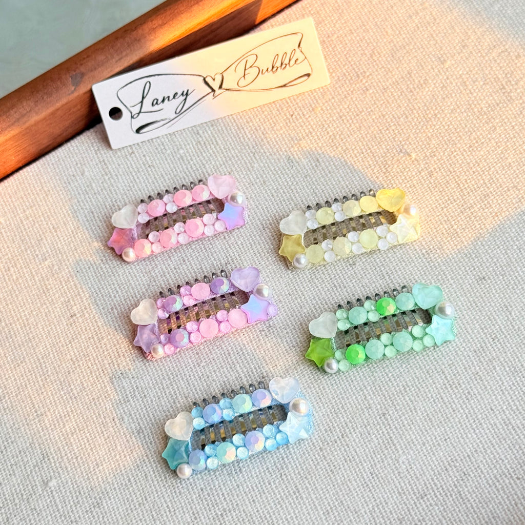 Candy Bubble Sweetheart Grooming Clip