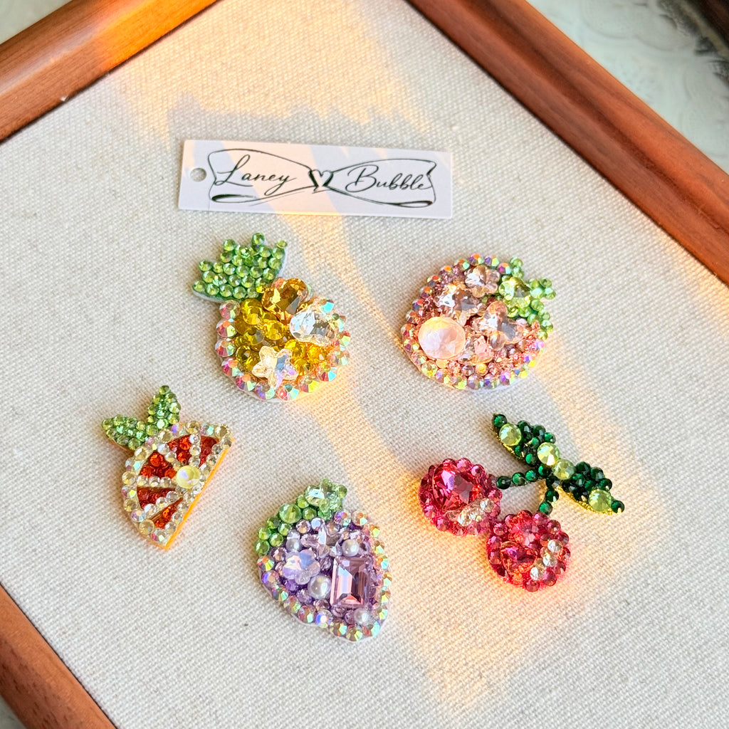 Summer Fruit Sparkle Clip