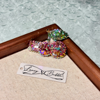 Aurora Cherry Crystal Snap Clip