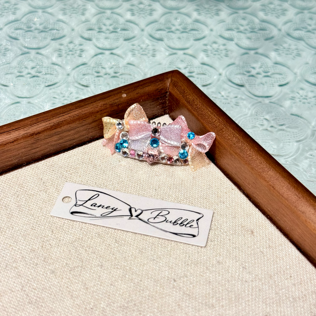 Unicorn Bow Grooming Clip