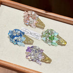 Crystal Ice Cream Cone Clip
