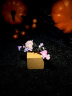 Little Witch Halloween Crystal Dog Clip