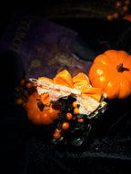 Halloween Plush Bunny Bow Clip